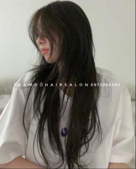 Top Salon Làm Tóc Dài Layer Uốn Xoăn Đẹp Giá Rẻ Hoài Đức -Nam Đỗ Hair Salon