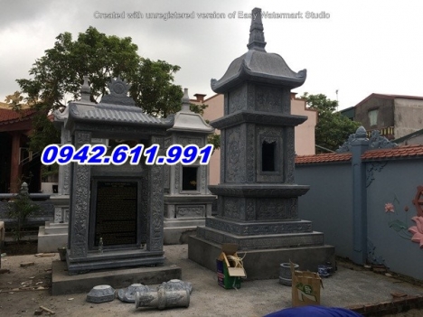 08 + mẫu mộ tháp bằng đá đẹp bán tại cà mau