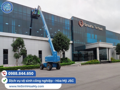 Quét màng nhiện nhà xưởng, vệ sinh làm sạch Hòa Mỹ