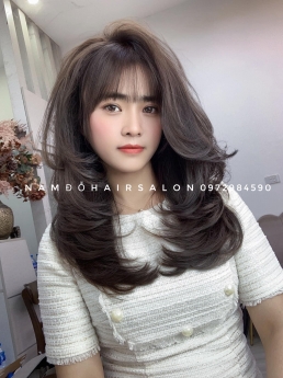 Top Salon Làm Tóc Dài Layer Uốn Tóc Đẹp Uy Tín Giá Rẻ Hoài Đức -Nam Đỗ Hair Salon