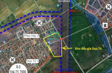 ✅ 90m đấu giá Dục Tú - MẶT ĐƯỜNG VÀNH ĐAI 3 RỘNG 60M - 4X TR/M.
