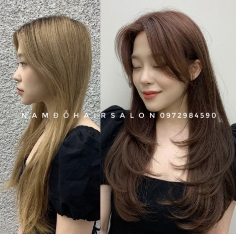 Top Salon Uốn Mái Bay Cắt Tỉa Tóc Dài Layer Đẹp Giá Rẻ Hoài Đức -Nam Đỗ Hair Salon