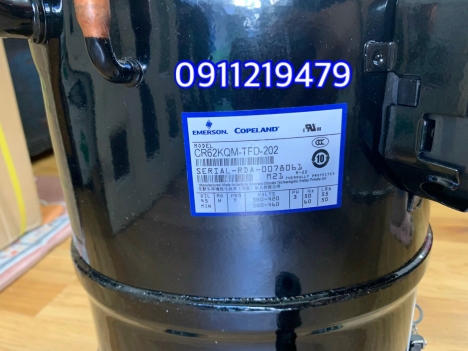 block - máy nén Copeland piston 5hp R22 CR62KQM-TFD