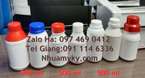 Chai nhựa 100 ml đựng hóa chất, chai 100 ml đựng dung môi Chai nhựa 50 ml đựng hóa chất chai 50 ml