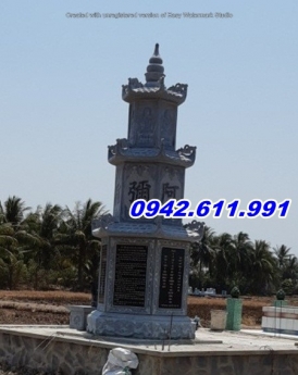 08 + mẫu mộ tháp bằng đá đẹp bán tại cà mau