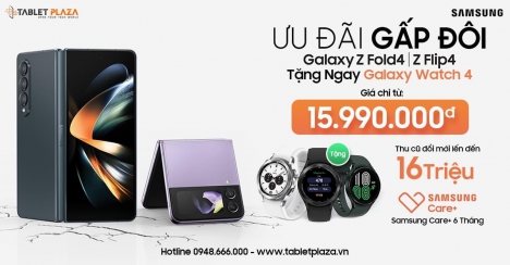 Ưu đãi gấp đôi hàng triệu giá sốc tại Tablet Plaza