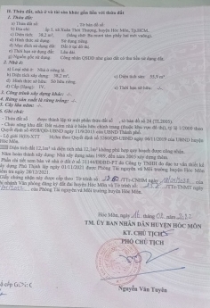 Nhà Phan Văn Hớn, 4,3x9, Gần Trường Thpt Phạm Văn Sáng, Đường 6m Thông