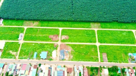 Trục đường Hùng Vương 22m, sổ đỏ full thổ cư tại Krong Năng, Đăk Lăk