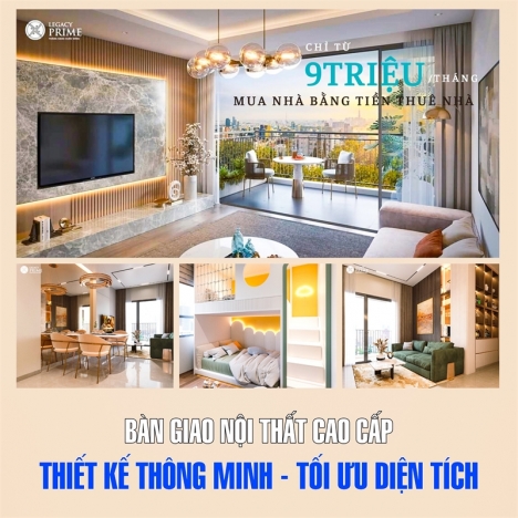 Sở hữu CH Chuẩn sống xanh và sang giữa lòng TPThuận An chỉ từ 9tr 1 tháng