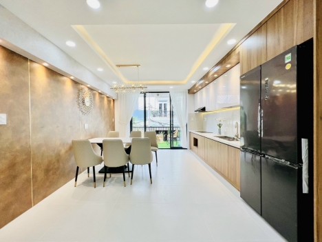 Gần 70m2 , sổ vuông A4 , HXH thông , 5 tầng BTCT mới , Lê đức thọ , P13 , Gò Vấp.