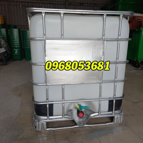 Tank Nhựa Vuông Ibc 1000L Đựng Hóa Chât - Tnibc1000L