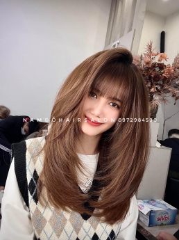Top Salon Làm Tóc Dài Layer Uốn Tóc Đẹp Giá Rẻ Hoài Đức-  Nam Đỗ Hair Salon