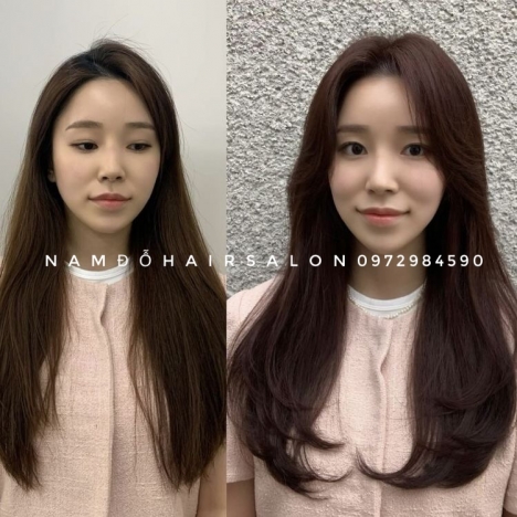 Top Salon Uốn Mái Bay Cắt Tỉa Tóc Dài Layer Đẹp Giá Rẻ Hoài Đức -Nam Đỗ Hair Salon