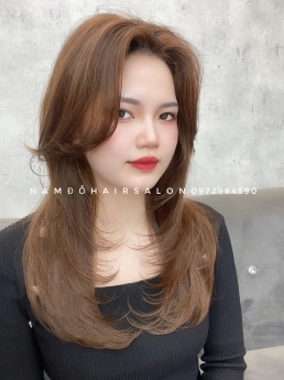 Top Salon Làm Tóc Dài Layer Uốn Tóc Đẹp Uy Tín Giá Rẻ Hoài Đức -Nam Đỗ Hair Salon