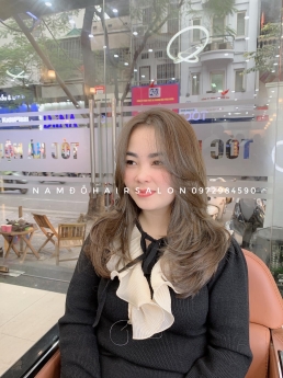 Top Salon Làm Cụp Tóc Dài Layer Uốn Tóc Đẹp Uy Tín Giá Rẻ Hoài Đức -Nam Đỗ Hair Salon