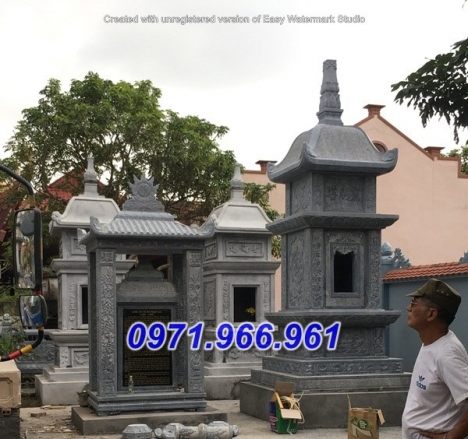 Bình định + 14 mẫu mộ tháp bằng đá tự nhiên bán đẹp