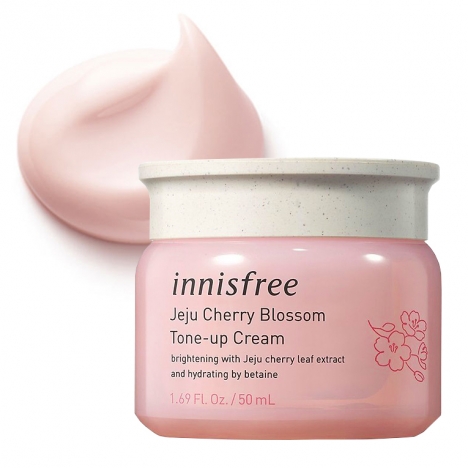 Kem Dưỡng Trắng Nâng Tone Da Innisfree Jeju Cherry Blossom Tone Up Cream