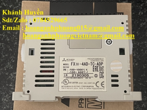 Module Mitsubishi FX3U-4AD-TC-ADP hàng mới
