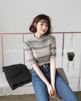 Uốn Xoăn Hippie Top Salon Làm Tóc Bob Đẹp Giá Rẻ Hoài Đức -Nam Đỗ Hair Salon