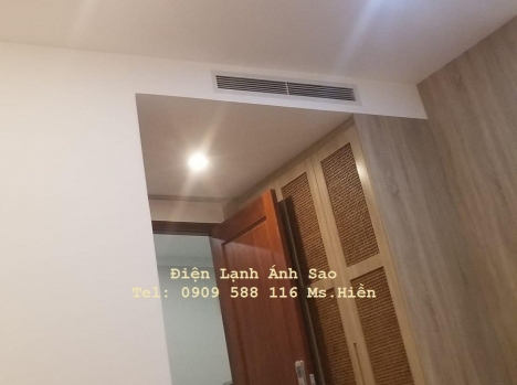 Lắp đặt máy lạnh giấu trần nối ống gió tại TP. HCM