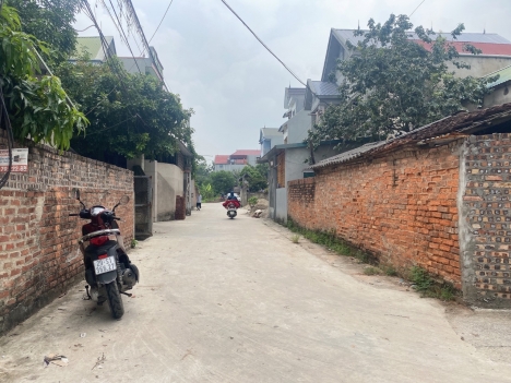 dược thượng - tiên dược - sóc sơn , lô góc 72m , cách ngã tư trung tâm thị trấn chỉ 1km . giá