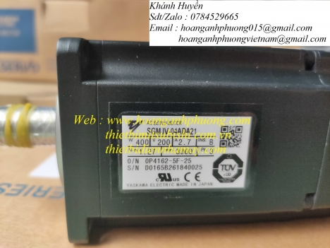 Servo motor Yaskawa SGMJV-04ADA21 hàng tốt giá chuẩn nhất thị trường