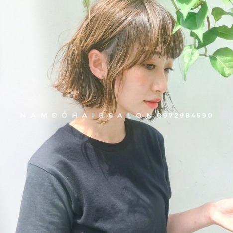 Uốn Xoăn Sóng Top Salon Làm Tóc Ngang Vai Đẹp Uy Tín Giá Rẻ Hoài Đức -Nam Đỗ Hair Salon