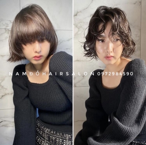 Top Salon Làm Xoăn Sóng Tóc Ngắn Đẹp Uy Tín Giá Rẻ Hoài Đức -Nam Đỗ Hair Salon