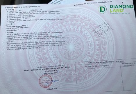 xuân bách - quang tiến - ss, 107m2 giá 20tr/m . oto đỗ đất , ngõ thông . gọi em lợi