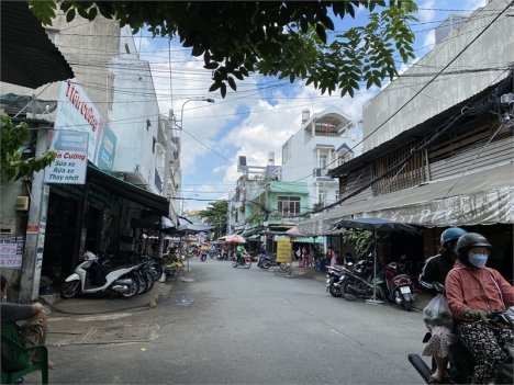 MẶT BẰNG  KD ĐA NGÀNH CHỢ TÂN TRỤ, TÂN BÌNH, 63 m2, 4 TẦNG