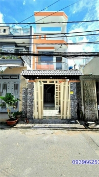 Bán nhà mặt tiền kinh doanh, 3 tấm, 4 x14m nở hậu, Liên Khu 2-10, Bình Hưng Hòa A, Bình Tân