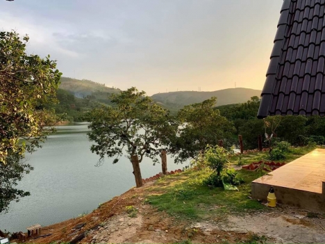 BÁN GẤP 2 SIÊU PHẨM ĐẤT VIEW ĐẸP NGANG 50M LÀM NHÀ VƯỜN & KHU NGHỈ DƯỠNG CẠNH HỒ TRỊ AN - ĐỊNH QUÁN