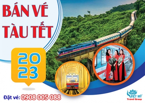 Mở bán vé tàu Tết Dương Lịch 2023