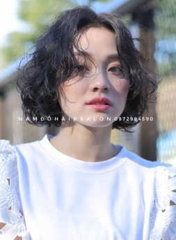 Uốn Sóng Nước Top Salon Làm Tóc Ngắn Đẹp Giá Rẻ Hoài Đức -Nam Đỗ Hair Salon