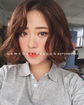 Uốn Xoăn Sóng Top Salon Làm Tóc Ngắn Đẹp Uy Tín Giá Rẻ Hoài Đức -Nam Đỗ Hair Salon