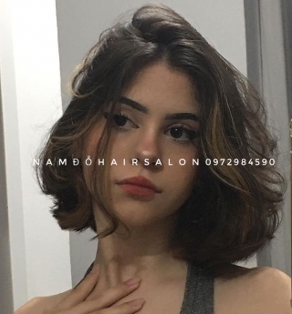 Top Salon Làm Xoăn Sóng Lọn Tóc Ngắn Đẹp Giá Rẻ Hoài Đức -Nam Đỗ Hair Salon