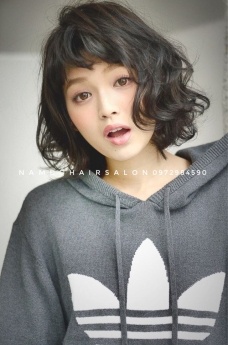 Uốn Xoăn Sóng Nước Top Salon Làm Tóc Ngang Vai Đẹp Uy Tín Giá Rẻ Hoài Đức -Nam Đỗ Hair Salon