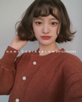 Uốn Xoăn Hippie Top Salon Làm Tóc Bob Đẹp Giá Rẻ Hoài Đức -Nam Đỗ Hair Salon