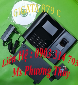 Máy chấm công vân tay Gigata 879 C- Chính hãng Singapore- BH 1 năm