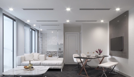 Bán căn hộ 53m2 Vinhomes Golden River Bason Q1 tầng 38