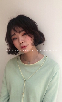 Uốn Sóng Nước Top Salon Làm Tóc Ngắn Đẹp Giá Rẻ Hoài Đức -Nam Đỗ Hair Salon