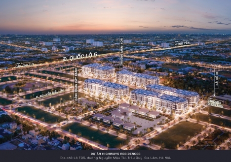 BÁN LIỀN KỀ, SHOPHOUSE GẦN VINHOMES OCEAN PARKS GIA LÂM- Nhỉnh 9 tỷ, CK 6,5%