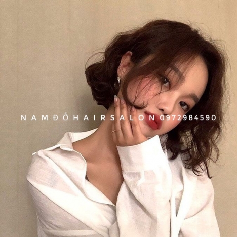 Uốn Xoăn Hippie Top Làm Xoăn Tóc Ngắn Đẹp Giá Rẻ Hoài Đức -Nam Đỗ Hair Salon
