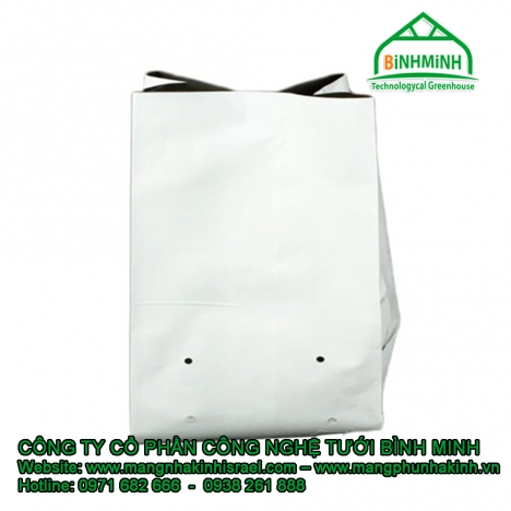 Bao đựng túi giá thể, túi bầu trồng cây, túi pe giá rẻ, túi nhựa trồng cây