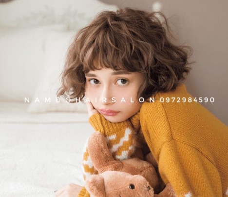 Uốn Xoăn Xù Mì Top Salon Làm Tóc Ngắn Đẹp Giá Rẻ Hoài Đức -Nam Đỗ Hair Salon