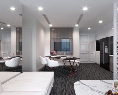 Bán căn hộ 53m2 Vinhomes Golden River Bason Q1 tầng 38