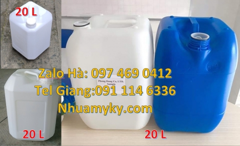 can 25l vuông, can 20l giá rẻ, can 25 lít giá sỉ, Can nhựa hdpe 30 lít, Can 20l giá rẻ, can 25l trắn