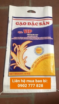 Bao pp dệt, bao đựng gạo giá rẻ