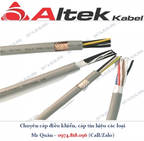 Cáp điều khiển Altek Kabel, có CO CQ đầy đủ