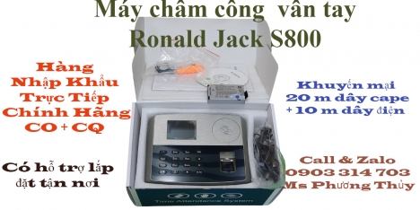 Lắp máy chấm công vân tay-chính hãng-lắp đặt tận nơi long an ,tiền giang , hồ chí minh